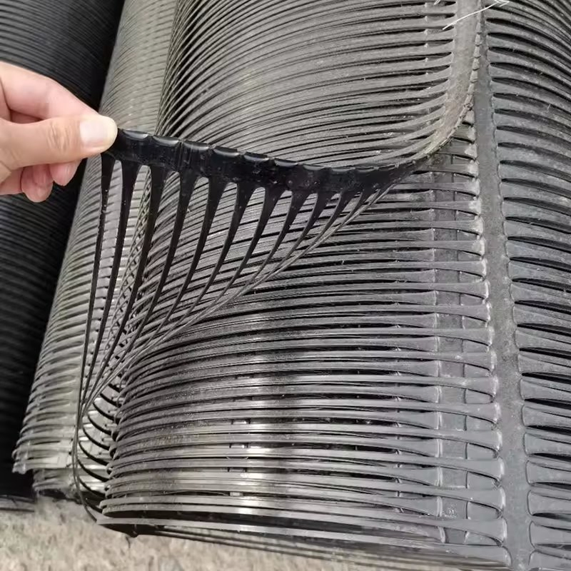 PP Uniaxial Geogrid for Retaining Walls/Uniaxial Geogrids for Soil Reinforcement