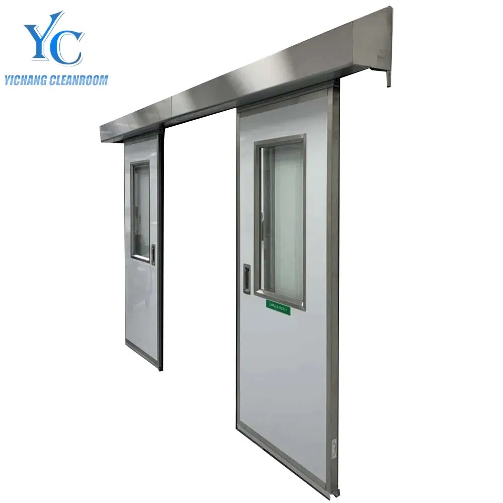 Advanced Hermetic Clean Room Sliding Door for Hospitals