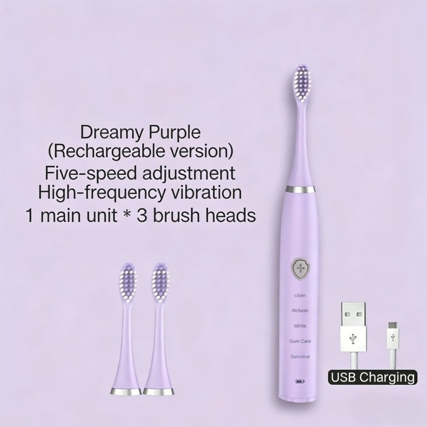 Battery-Powered Electric Toothbrush for Superior Oral Care