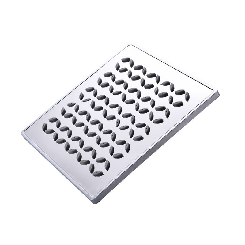 Stainless Steel Top Shower 6inch 201 Factory Direct Explosive Small Top Waterfall Saving Silicon Shower Head