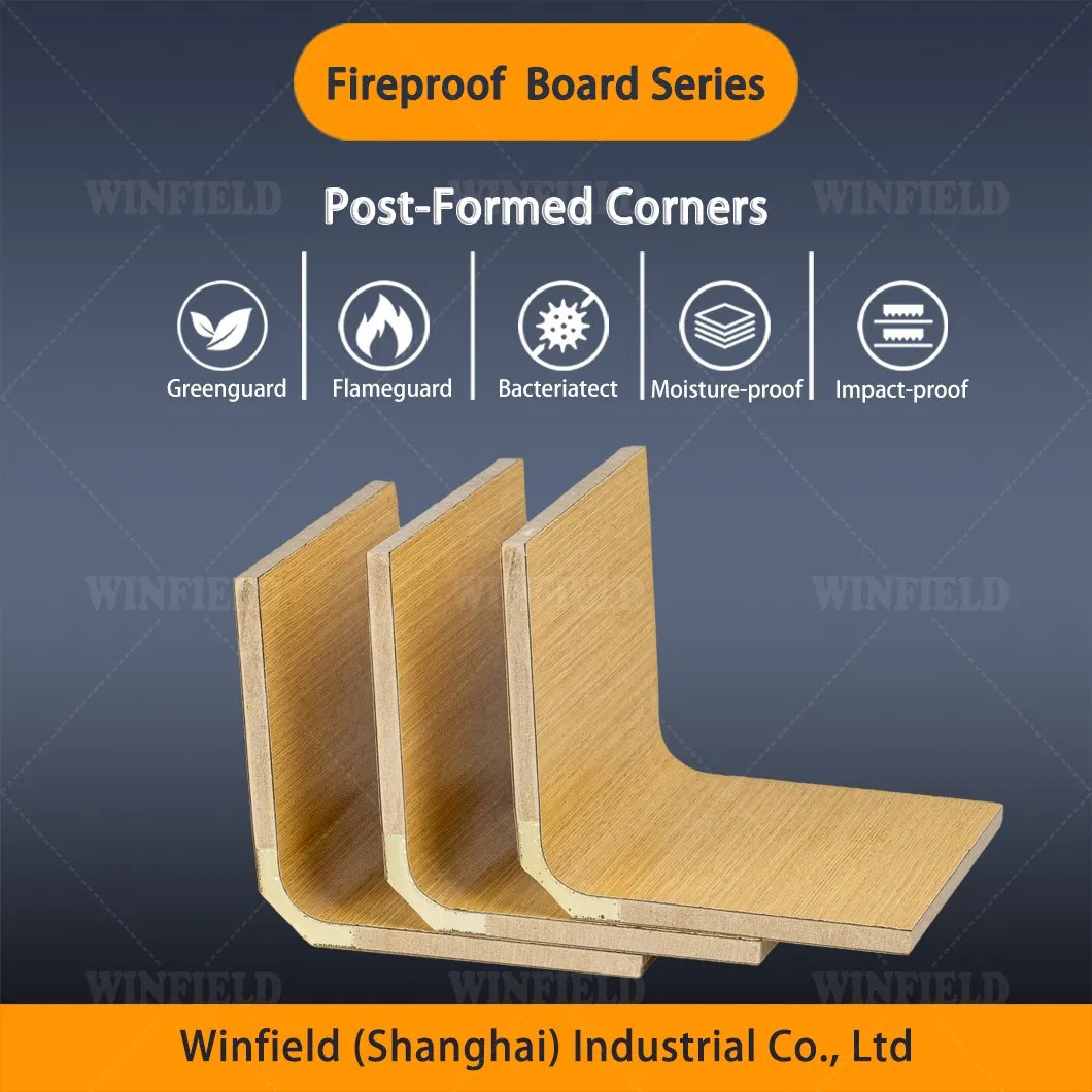 Wall Corner HPL Laminate Wall Cladding Trim Interior Wall Panel for Prefabricated House