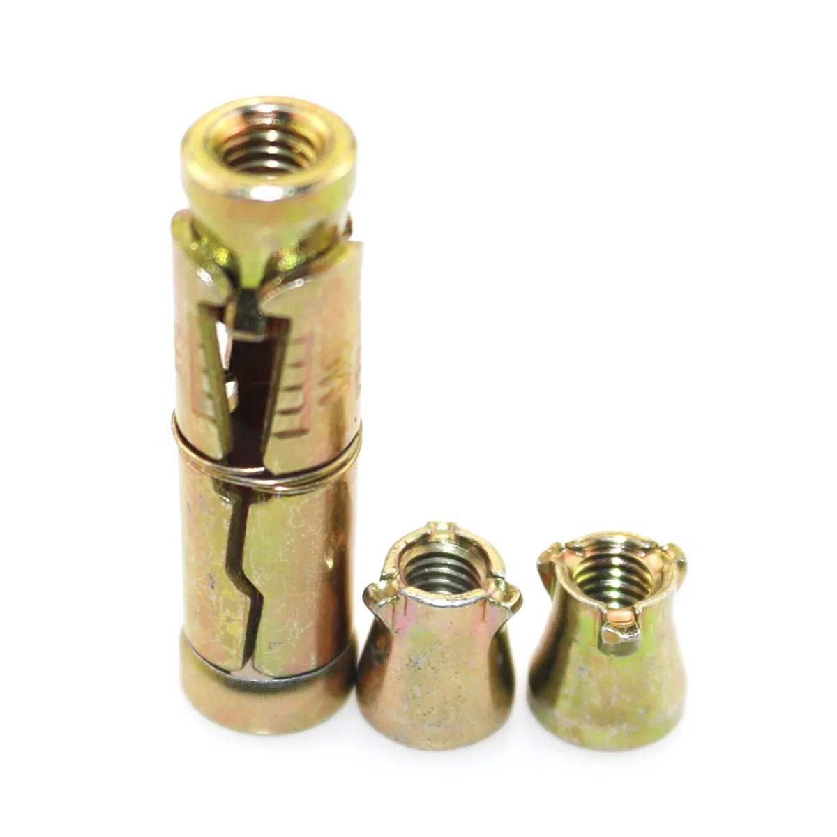 Анкерный гайка-дюбель оцинкованная для анкерных болтов