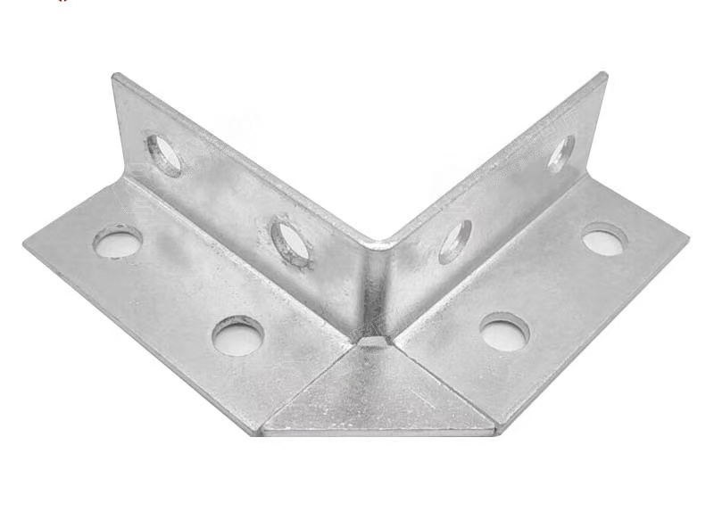 Reinforced Eight-Hole Protector C-Shaped Steel Bracket for Earthquake Resistance