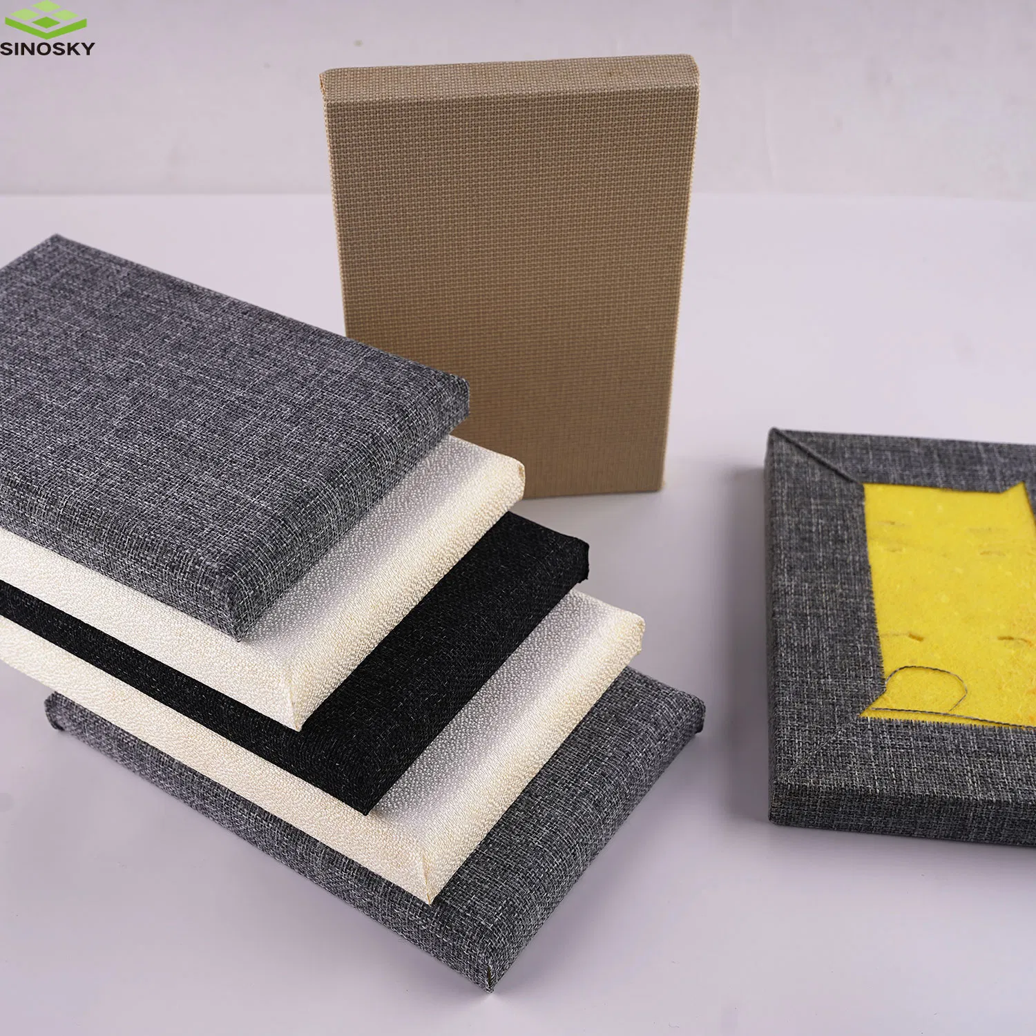Sinosky Wall Decoration Panel Soundproof Fabric Wrapped Acoustic Panel