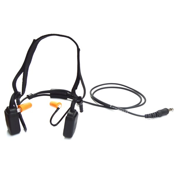 Pto-570 Tactical Bone Conduction Swat Headset Boom Mic
