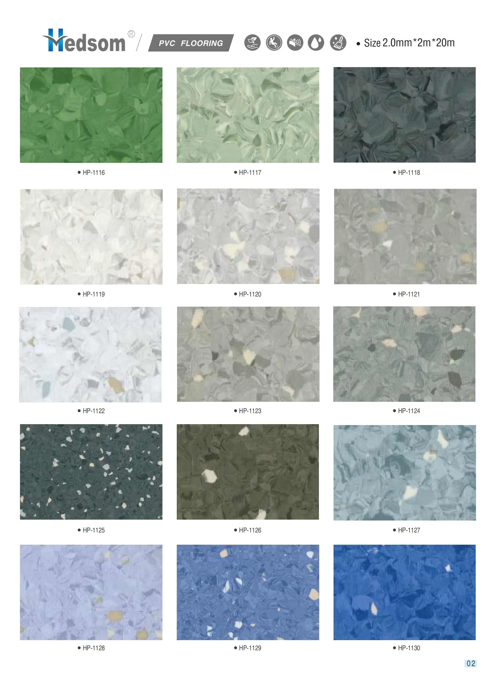 Люкс виниловый антистатический пол ПВХ