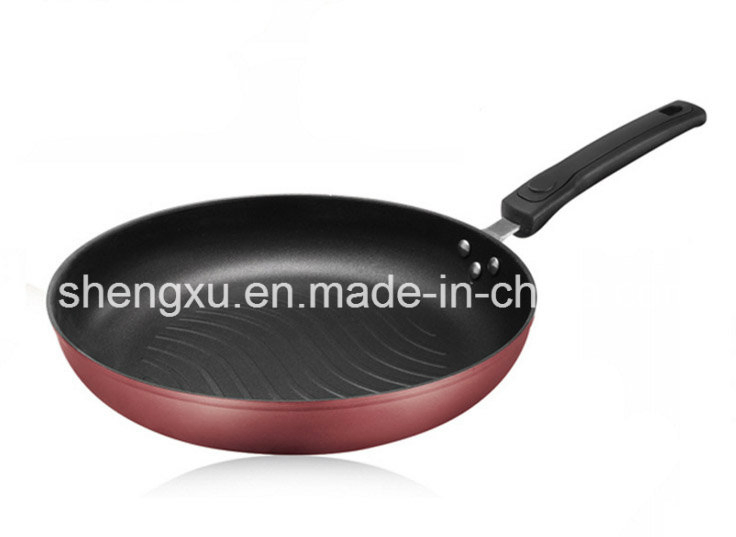 Сковорода вок чугунная антипригарная без масла SX-F001
