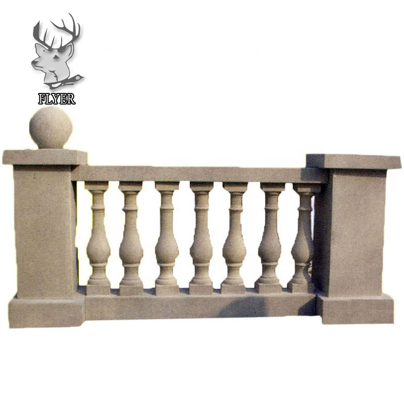 Wholesale Natural Granite Stone Balcony Balustrade Handrail