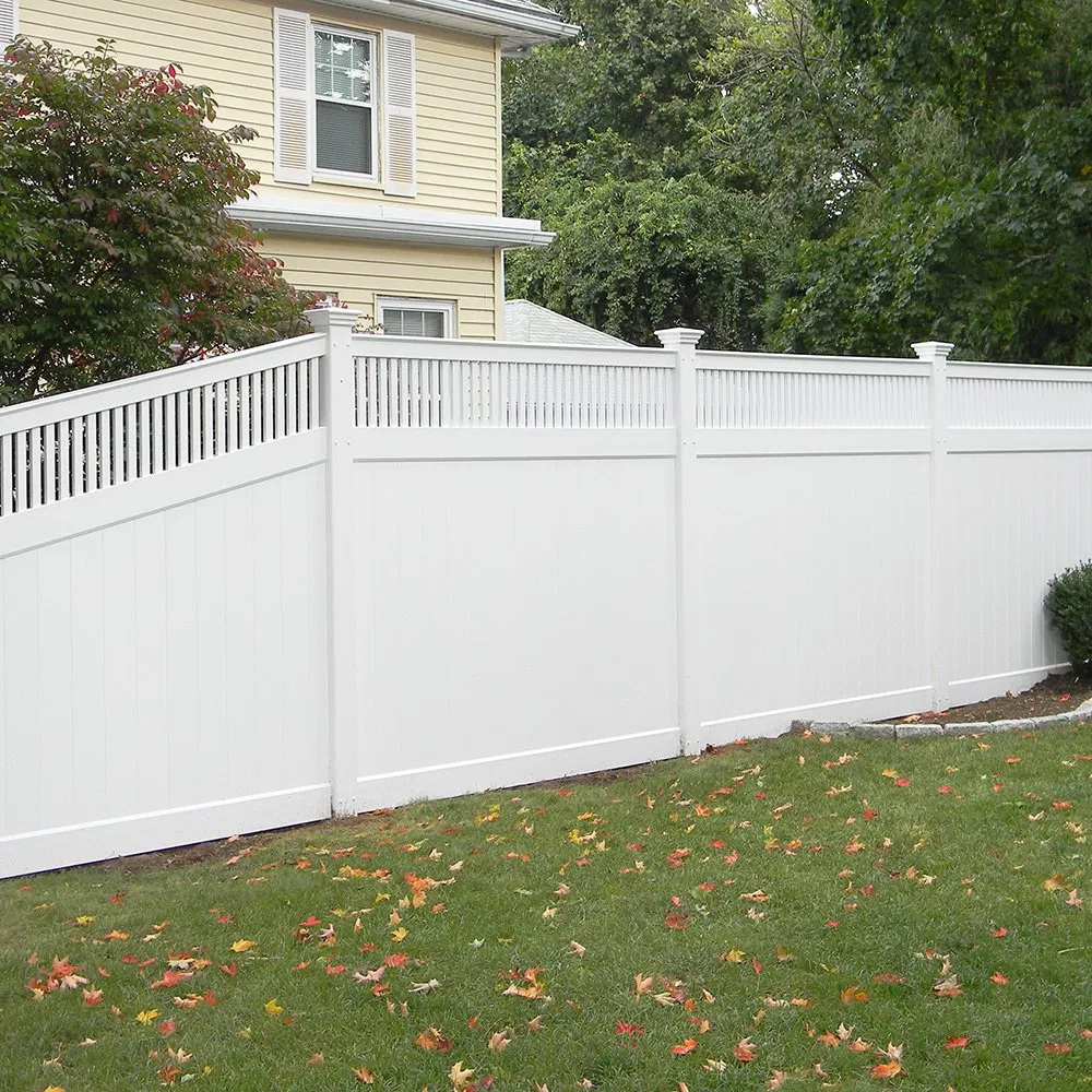 High Quality PVC Fence Profile, Vinyl Fence Post Material, Plastic Fence Profile