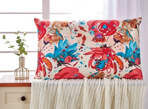Luxurious 100% Natural Mulberry Silk Pillowcase with Zipper