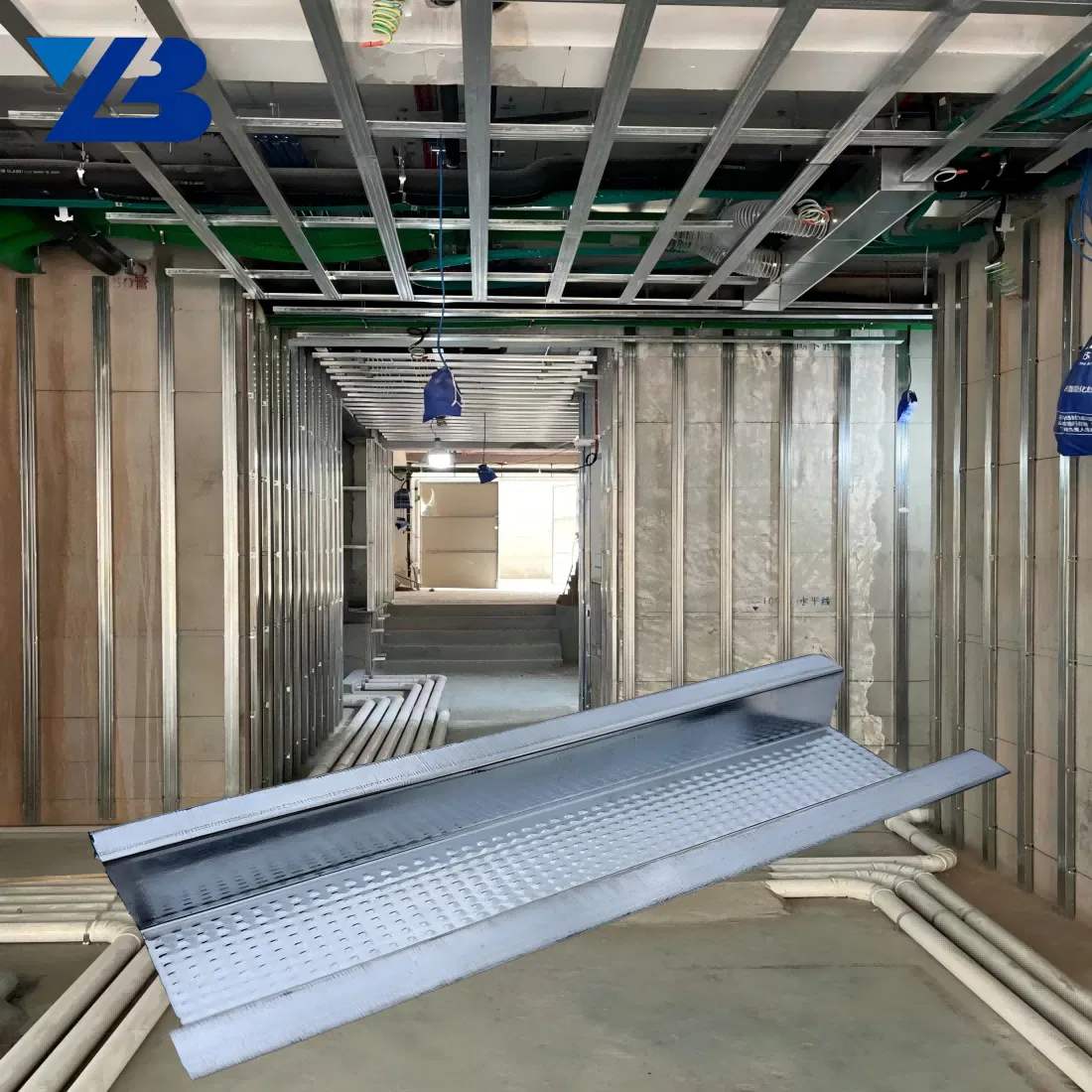 Precision-Engineered Furring Channel, Hat Channel for Reliable Ceiling Support