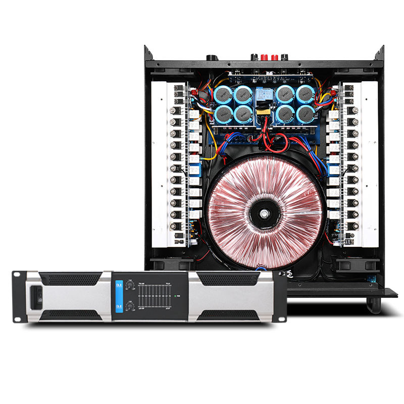 Профессиональный 2-канальный усилитель 1200Вт