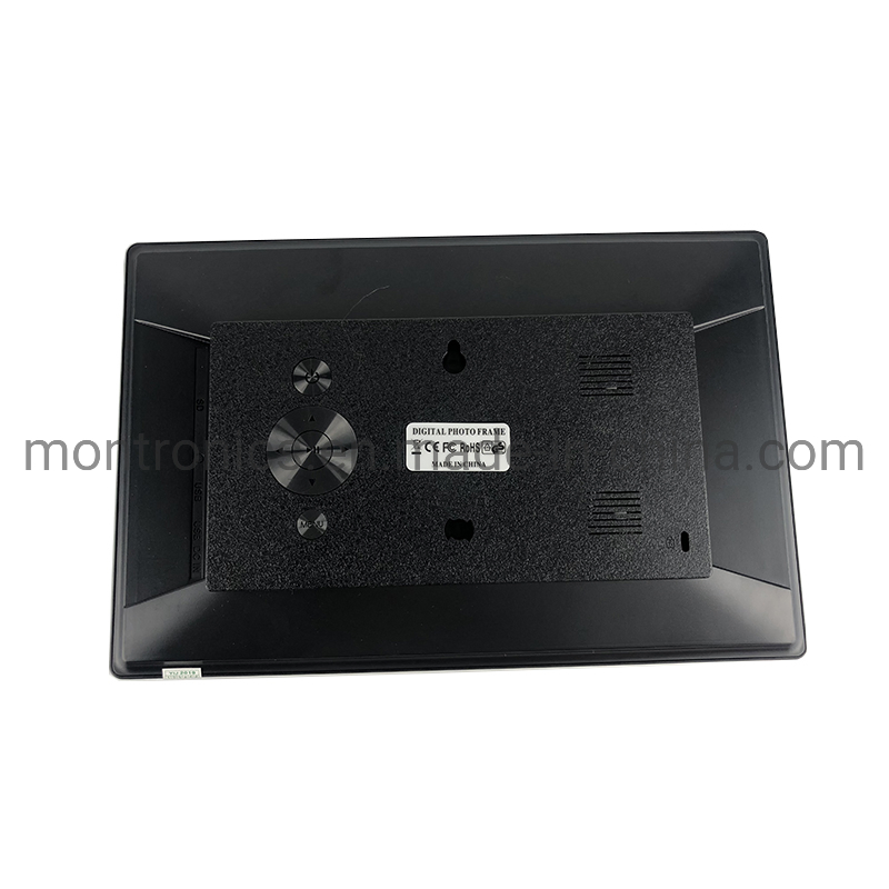 Fast Delivery Clock Flat Glass Screen Shop Advertising Player 7inch LCD Digital Photo Frame with Remote Control for Retail Shop