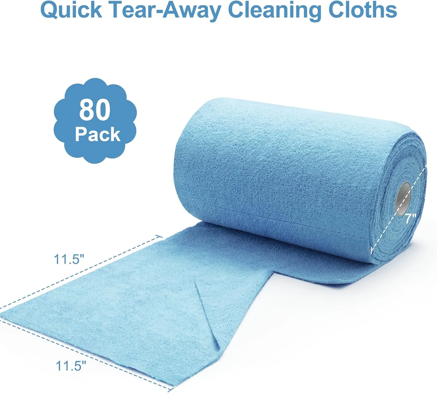 on Roll Pieces 75 Microfiber Towel Roll Tear Away Microfiber Towel Roll
