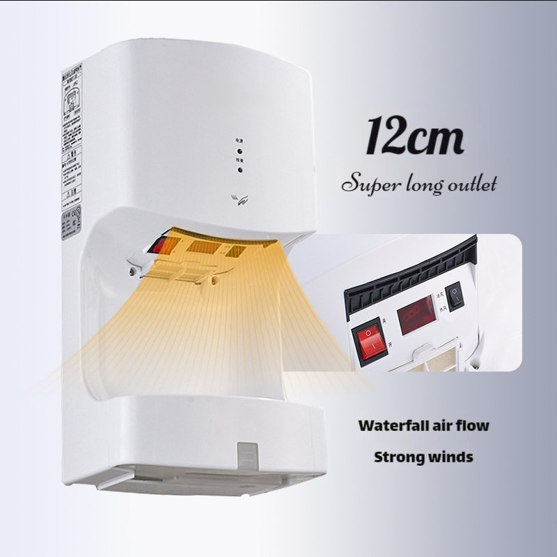 Factory Direct Sale Stainless Steel High-Speed Automatic Sensor Toilet Hand Dryer in Public Places