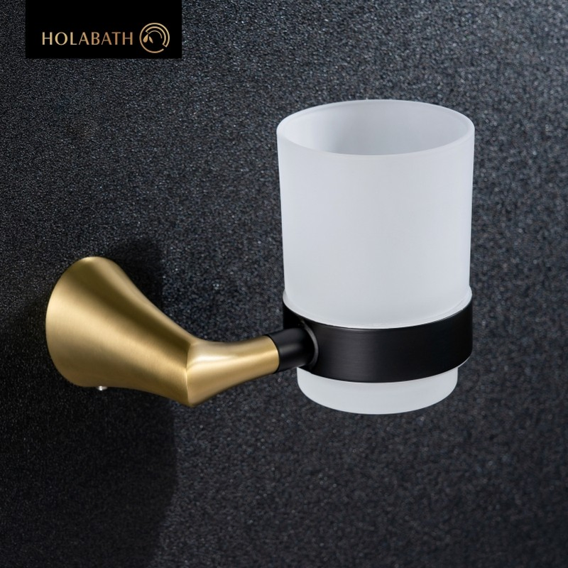 Держатель для стакана в ванную из нержавеющей стали 304