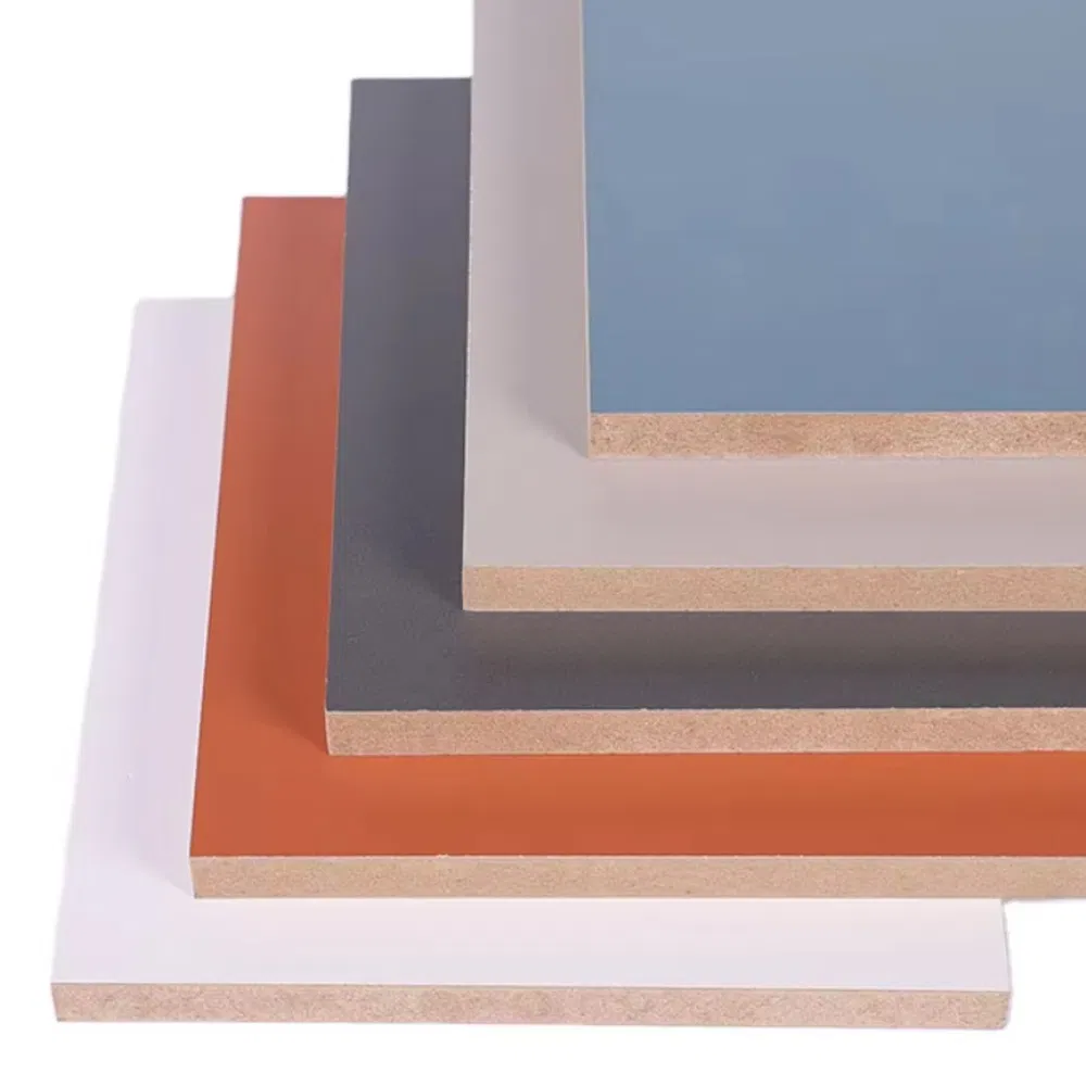 Grade A Double-Sided Auto-Edge Banding Melamine Faced Board