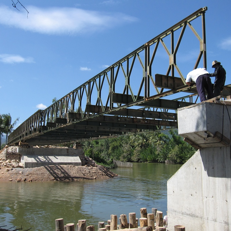 Modern Design High Performance Bailey Steel Bridge for Construction