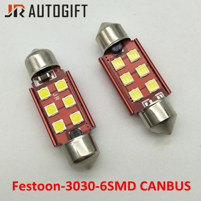 Светодиодные лампы Festoon 6SMD Canbus для номерного знака