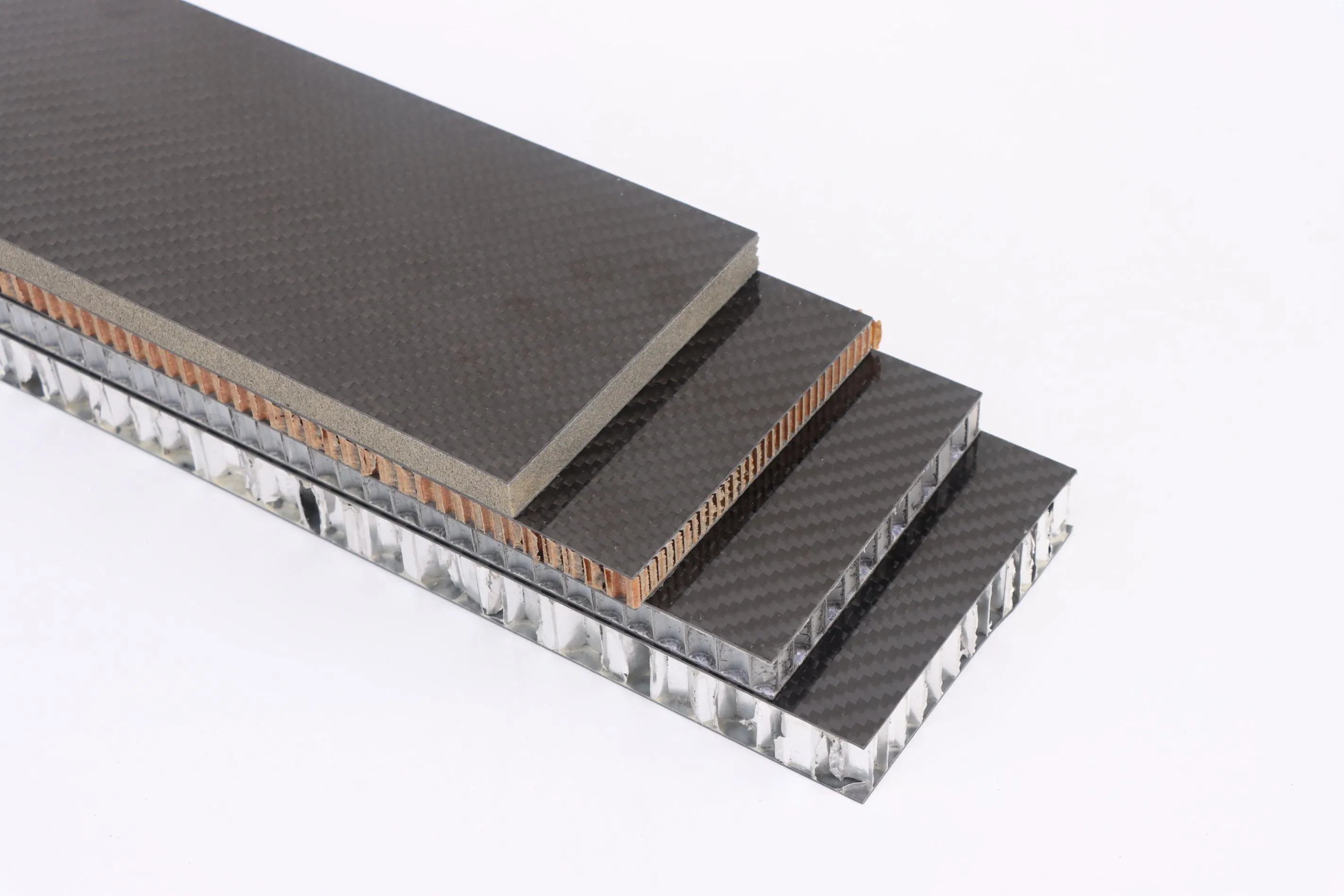 Customized Big Size Small Size Different Thickness Carbon Fiber PMI Foam Sandwich Panel Aramid Honeycomb Potting X-ray CT Image Medical Use Aerospace Field