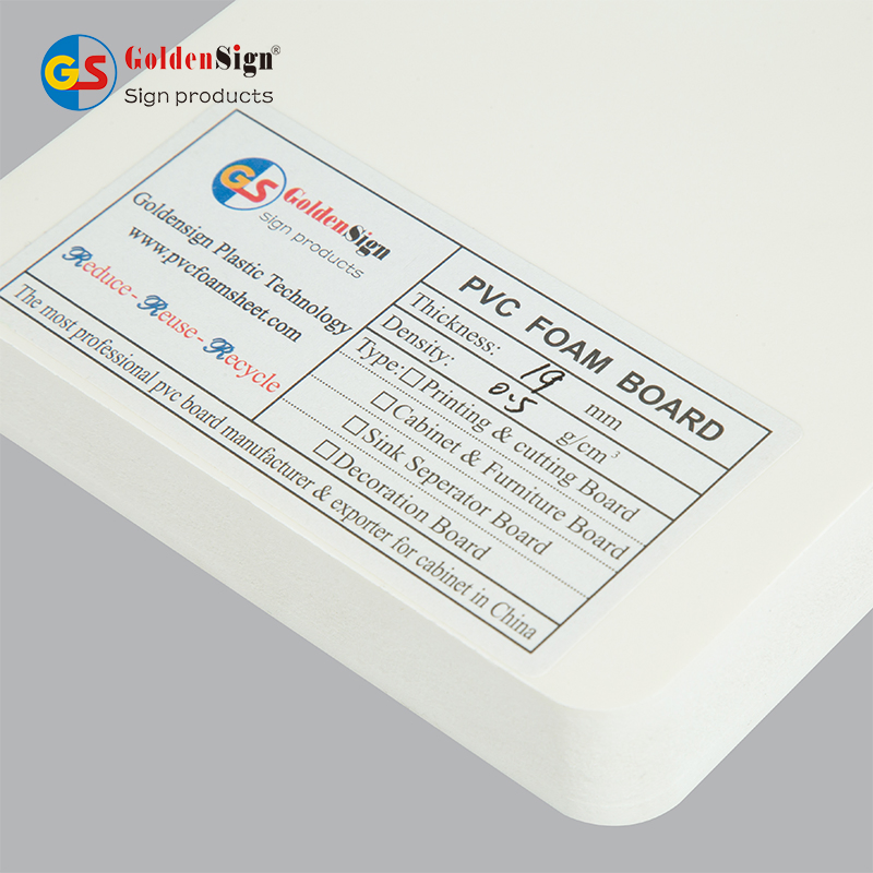 High Density Expanded PVC Foam Board Sheet, 1220*2440mm
