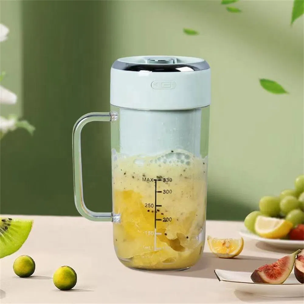 8 Blade Multifunctional Blender Mug Rechargeable Crushed Ice Cup Fresh Fruit Juicer