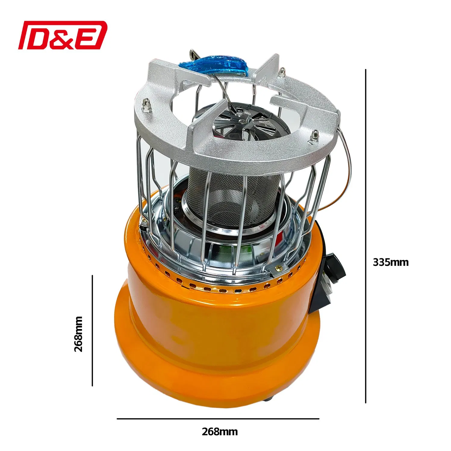Портативный газовый обогреватель 2.6 кВт для дома и улицы