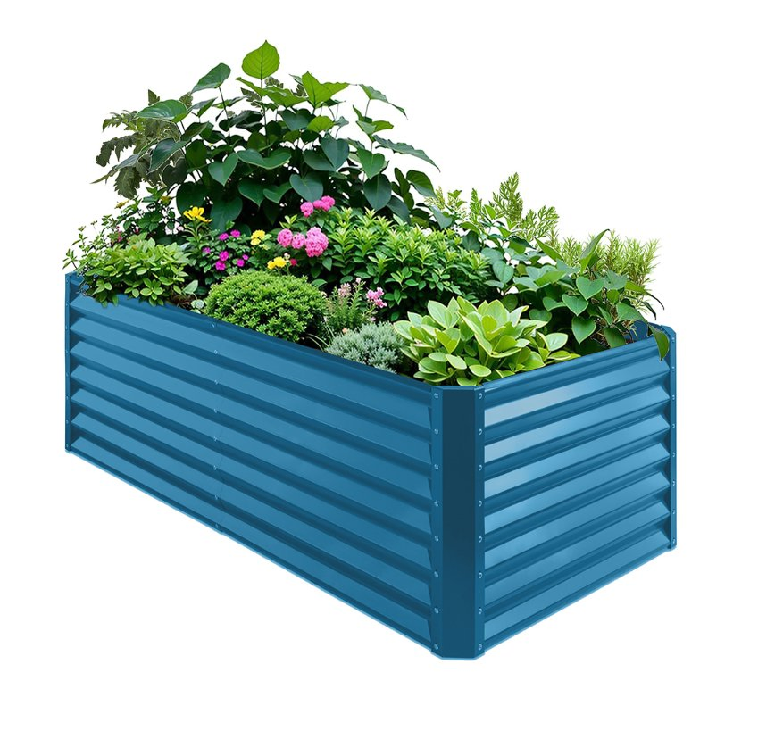 Anti-Rust Raised Planter Bed with Food-Safe Coating