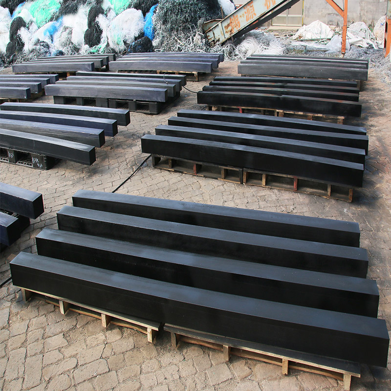 Recycled Anti UV UHMW PE Plastic Sleepers 200*200 for Crane