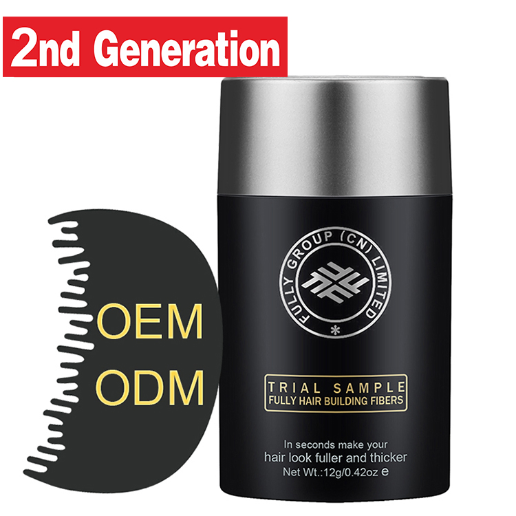 Fully Factory Offer Customize Labels Hair Styling Products Hair Building Fibers for Thinning Hair Thickening