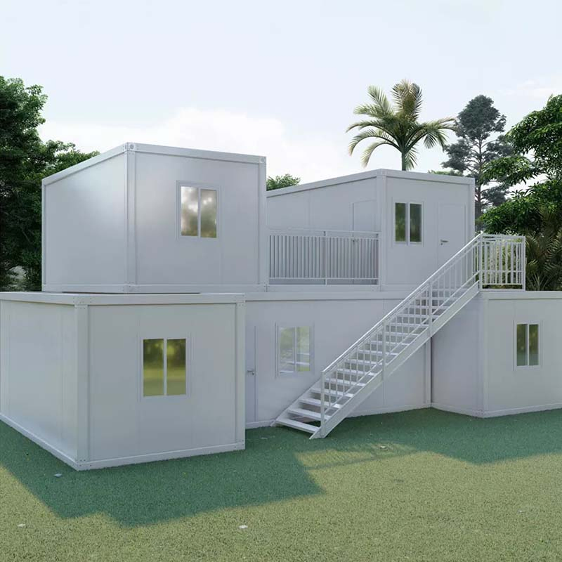 High Quality Steel Frame Structure Outdoor Prefabricated Mobile Modular Luxury Flat Pack Container Living Houses
