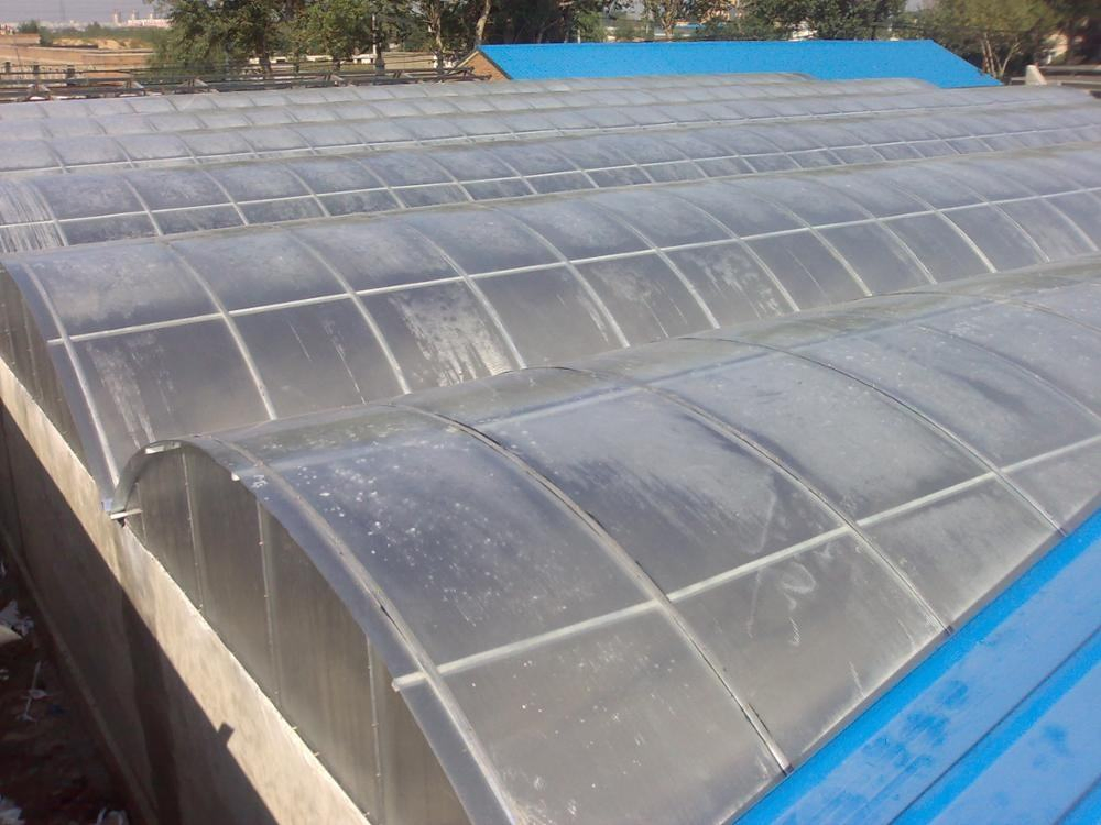 2-8 Layer Multiwall Structure PC Hollow Sheet FRP Daylighting Sheet Polyurethane Roof Tiles