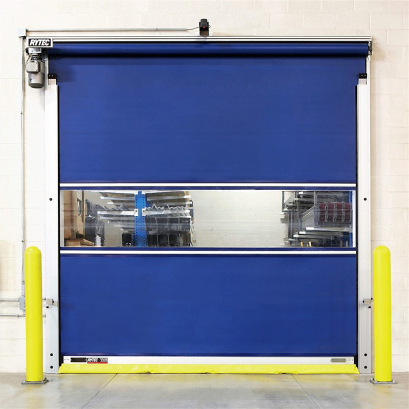 Black Automatic Clear with Motor Garage Roller Door Prices