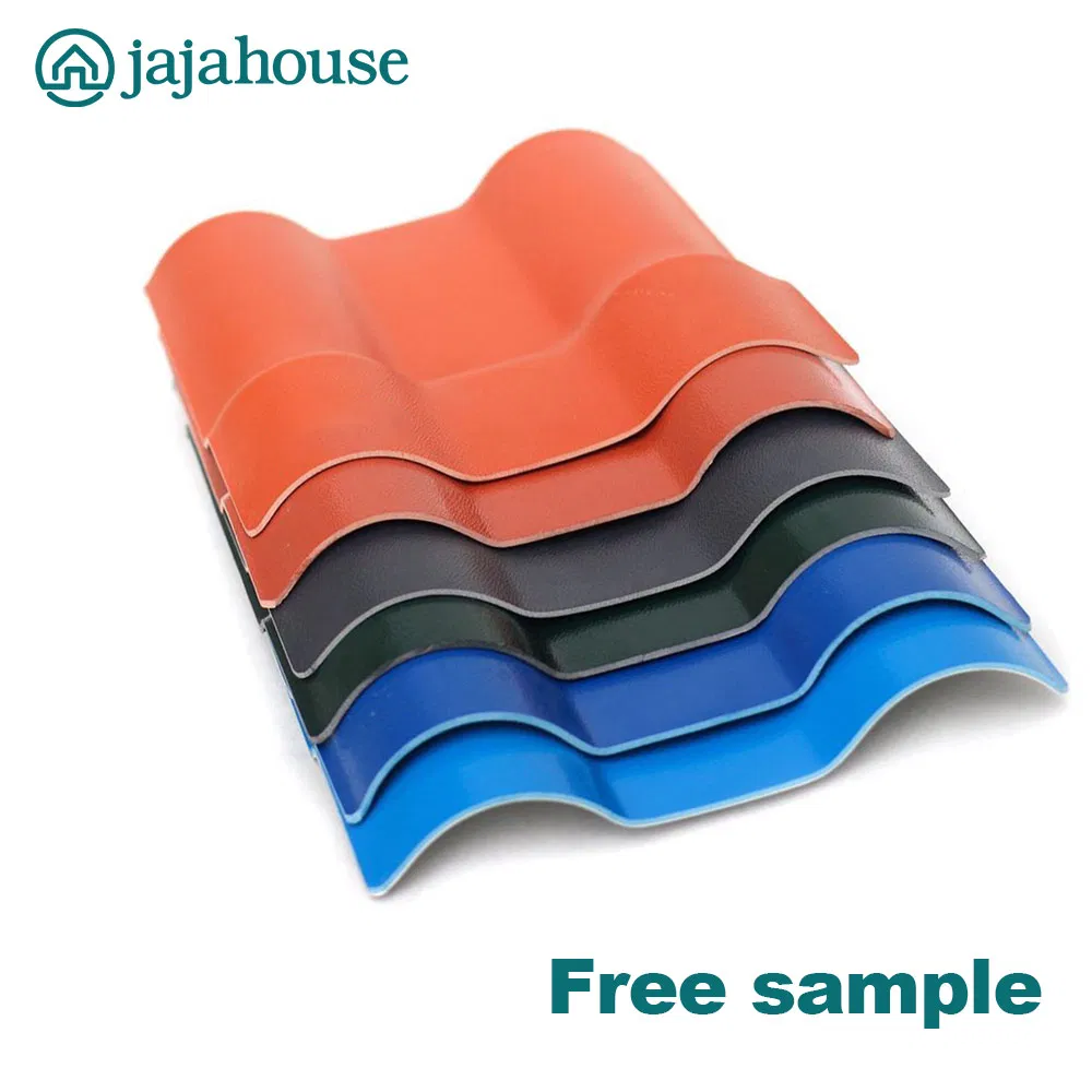 Tiles Thatched Metal Building Roofing Materials Resin ASA Sheet Car Parking Roof Shingles Panel Roof Tiles