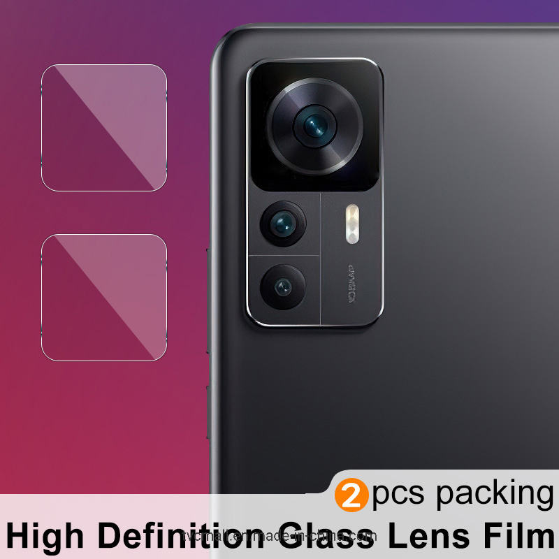 Imak 2PCS / Set Tempered Glass Camera Lens Cover Protector for Xiaomi 12t PRO 5g