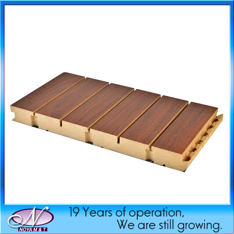 Acoustic Soundproofing Wooden Board Panel for Ceiling/Wall Decorative