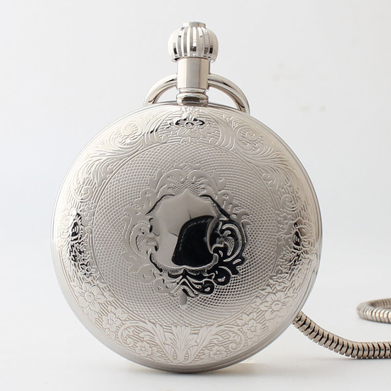 Womens Fashion Pocket Watch with Chain