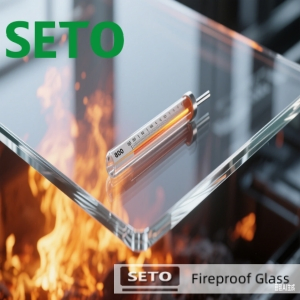 5mm 6mm Fireproof, Fireplace, Fireproof Architectural Glass