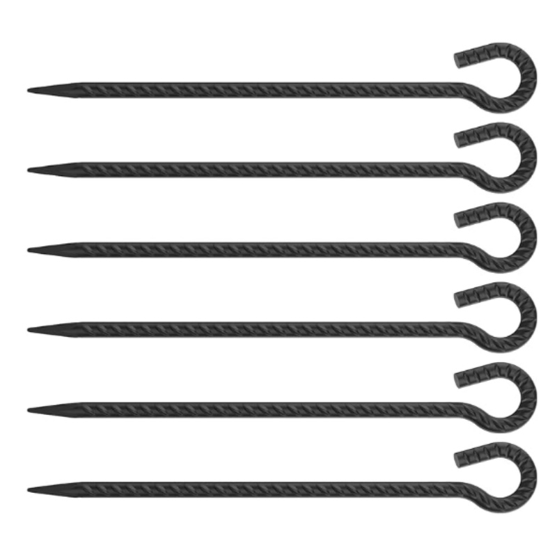Durable Rebar Stake for Secure Camping and Construction Needs