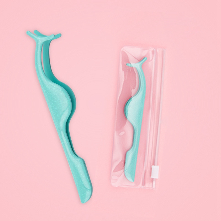 Custom Logo Stainless Steel Mink Eyelash Tweezers Blending Pink Gold Blue Eyelash Tweezers Private Label for Lashes Extension