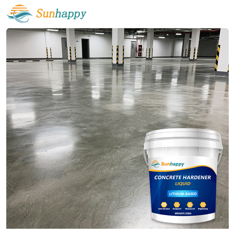 Transparent Colorless Odorless Environmentally Friendly Liquid Cement Floor Curing Agent Factory Supply Concrete Hardener