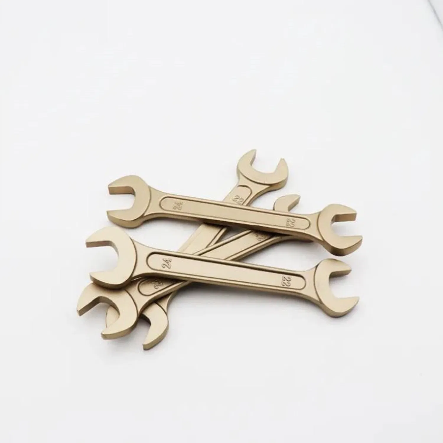 Non Sparking Double Type Wrench Open End Spanner Safety Alloy Copper Wrench