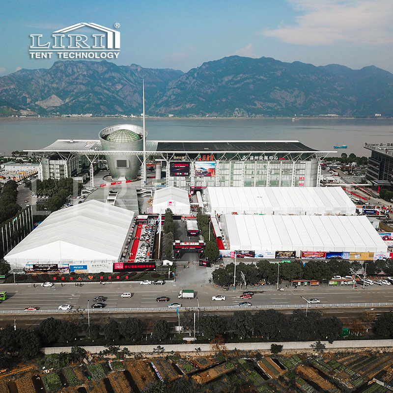 1000 Sqm Big Garage Door Custom-Made Large Warehouse Push and Pull Tent