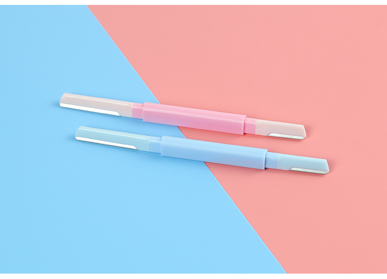 Premium Stainless Steel Eyebrow Trimmer for Perfect Shaping