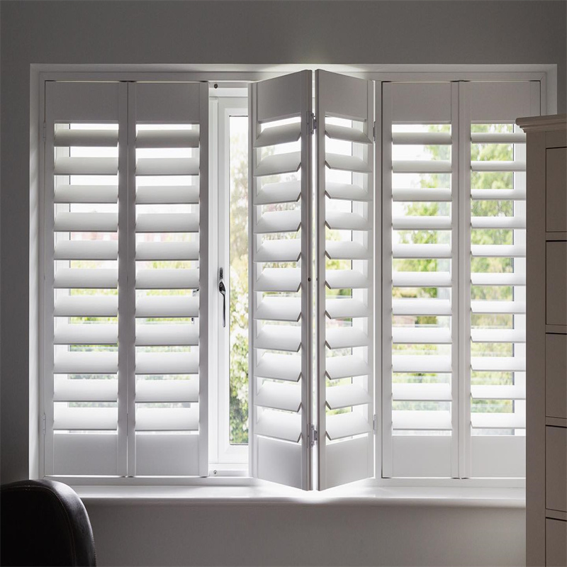 Hardwood/Aluminium/Paulownia Shutters Made in China