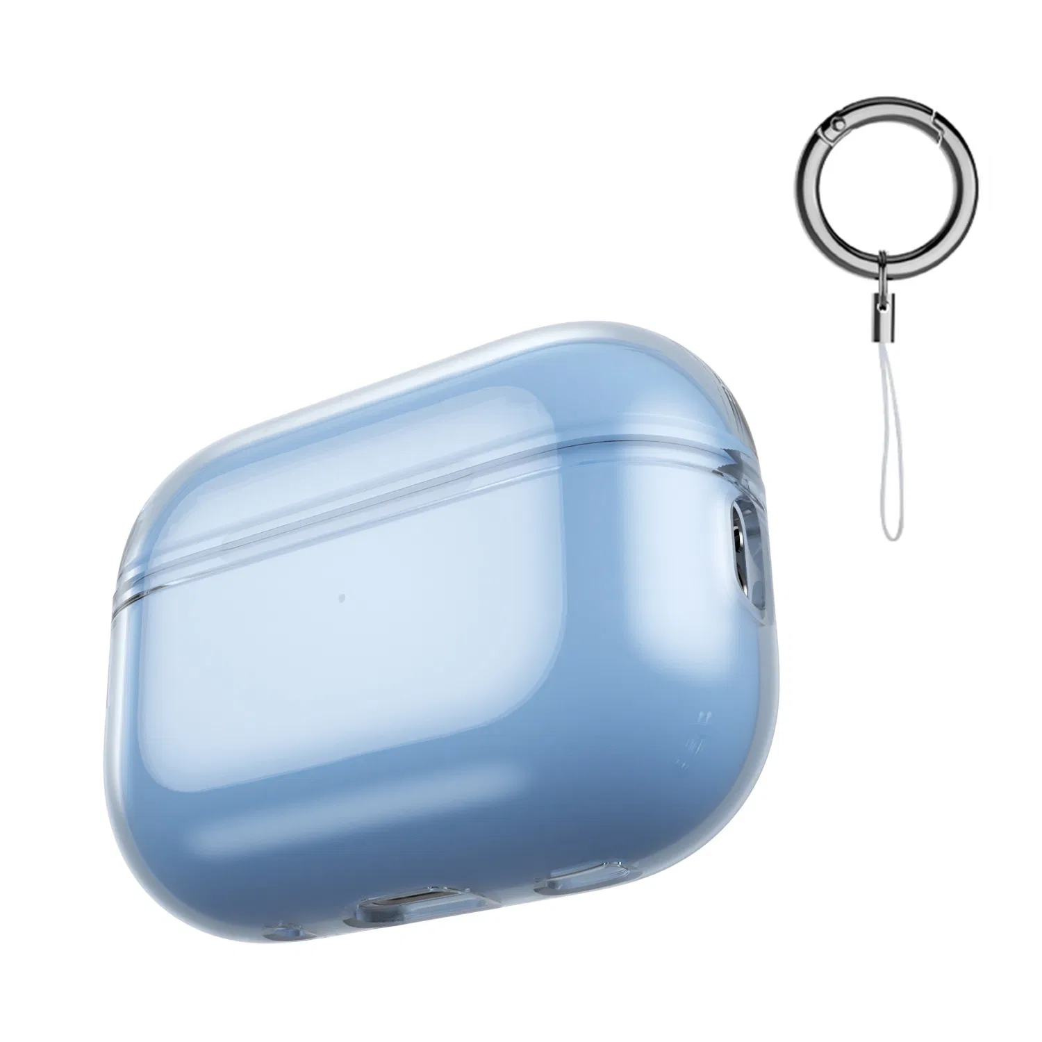 Прозрачный чехол для AirPods Pro 3 2025, защита от потери