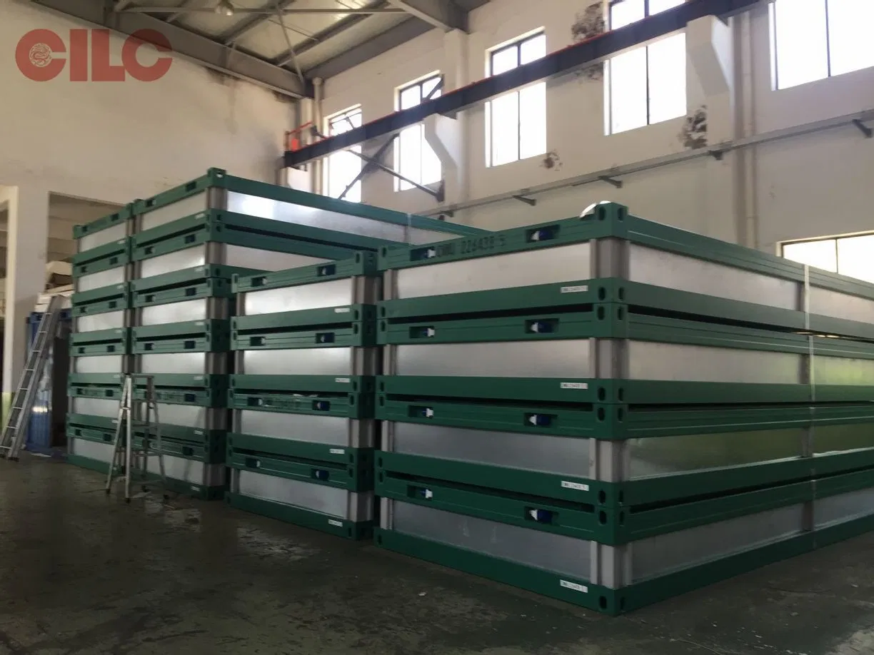 Foldable and Expandable Smart Modular Container House with Kitchen Ablution and Toilet