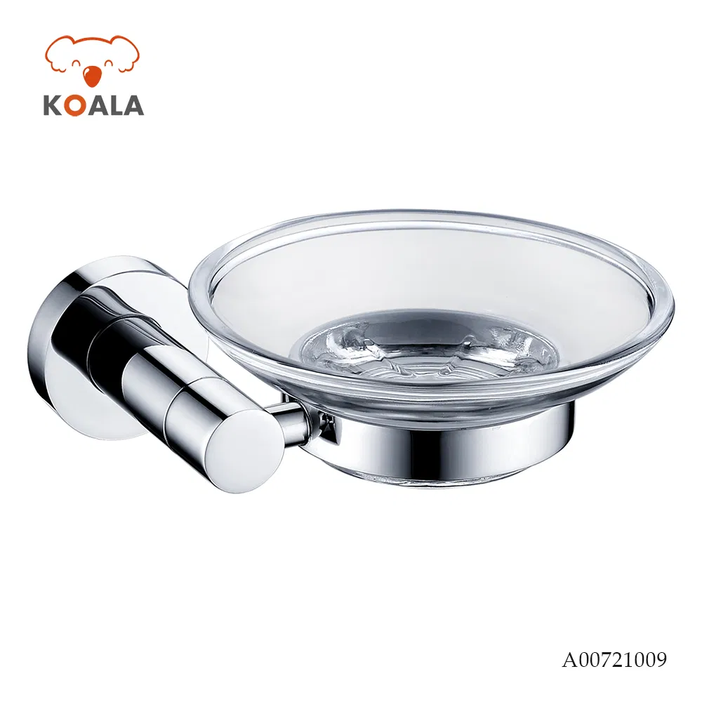 Мыльница настенная хром для ванной