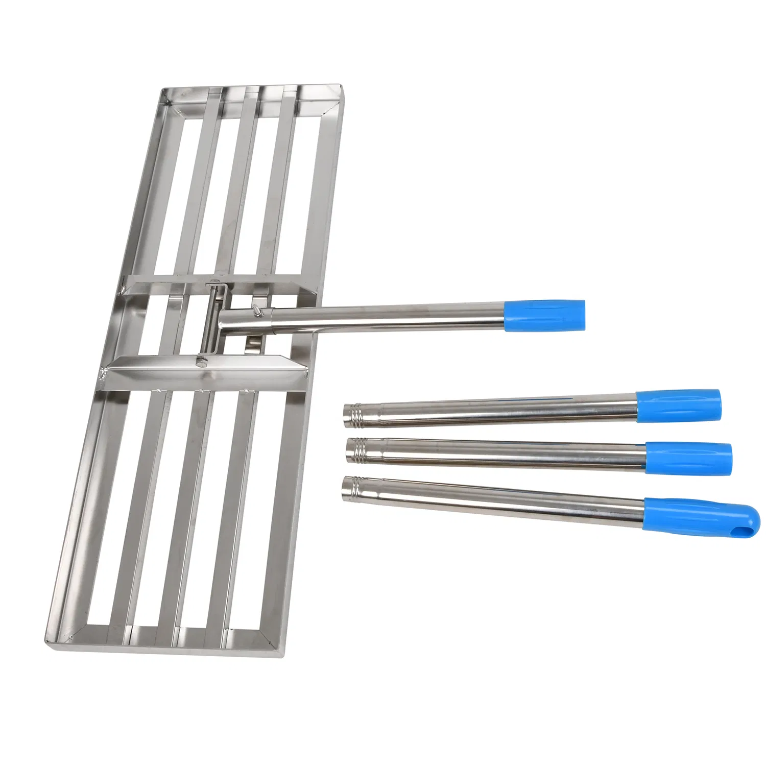 High Quality Garden Leveler Stainless Steel Yard Flat Leveling Rake Durable Levelawn Tools for Landsacpe