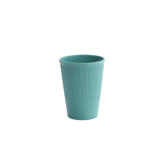 PP Ribbed Cup, Creative Color Drinking Cup, Rinsing and Tooth Brushing Cup